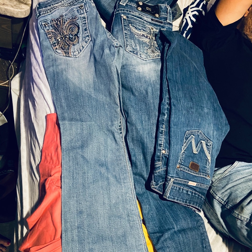 2 pair of Miss Me jeans in great condition!